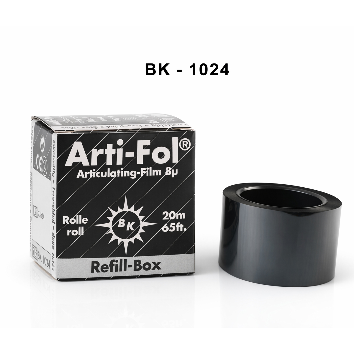 Bausch Arti-Fol Dental Articulating Flim Ultra Thin - 8µ Microns Width 22 mm - 22 Mts.