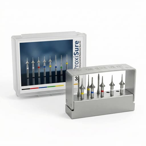 SuperEndo ProxiSure IPR Interproximal Reduction Bur Kit (Pack Of 8 Burs)