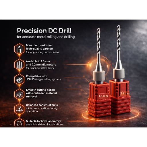 Nexy Metal Milling Bur - Drill (JDM5DW Type)