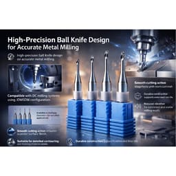 Nexy Metal Milling Bur - Ball Knife (JDM5DW Type) - 5