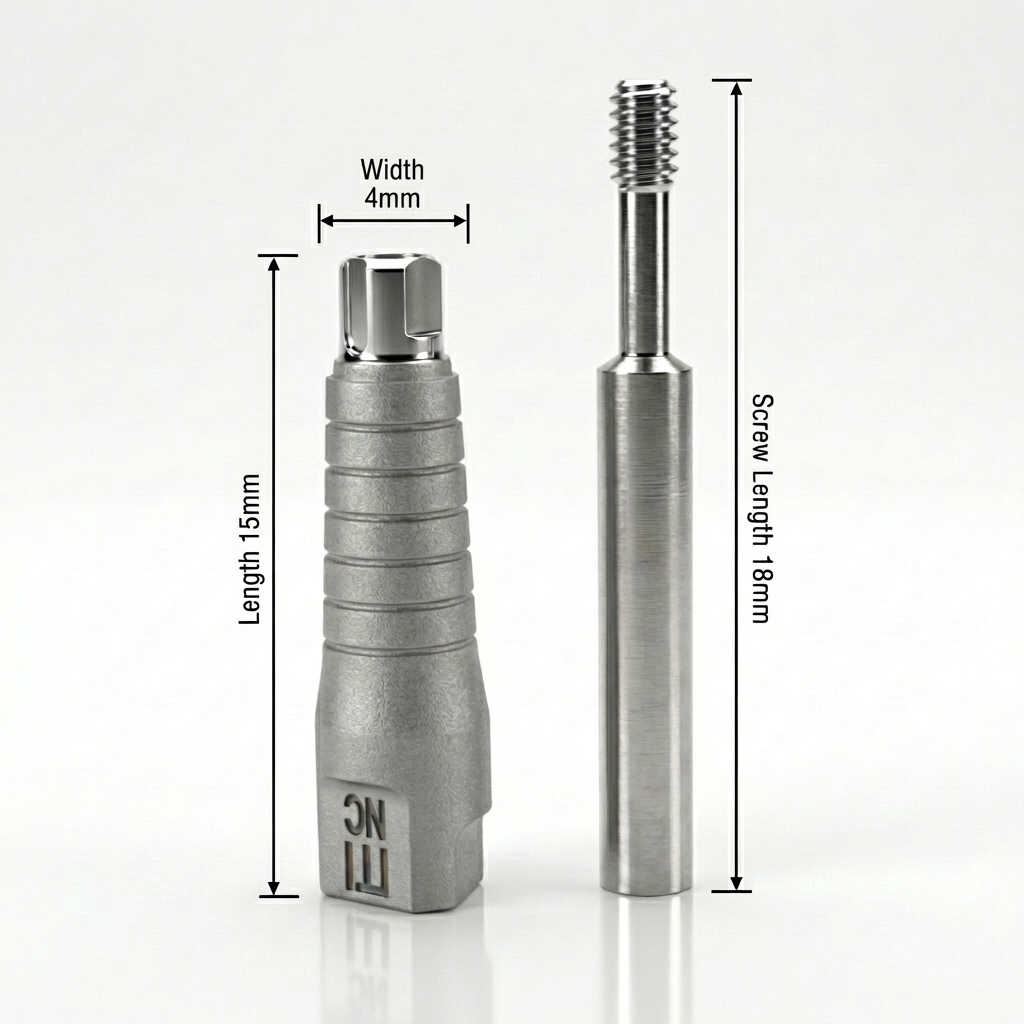 Dentaltech Scan body - Straumann BLT NC Implant Compatible