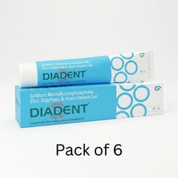 Group Pharma Diadent Gum Care Toothpaste (Pack of 6) - 3