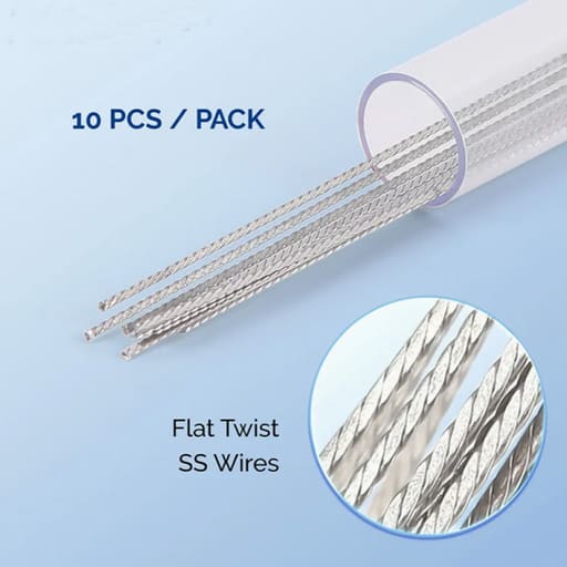Ortho Direct Titanium Retainer Wire Pack of 10