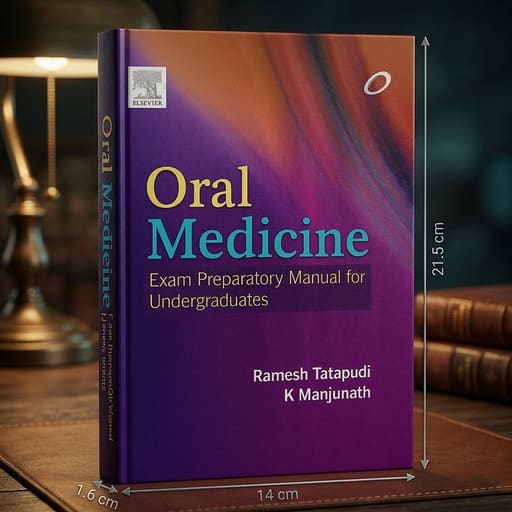 Oral Medicine: Exam Preparatory Manual For Undergraduates (ISBN - 231012)