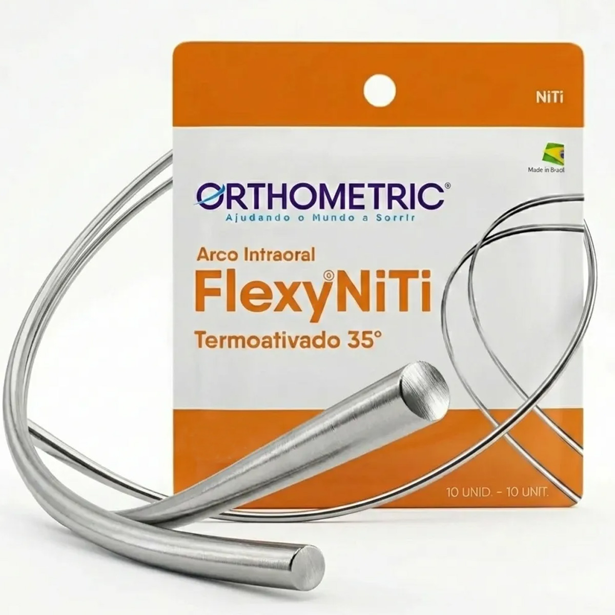 OrthoMetric Flexy NiTi Thermal 35ºC Archwire - Round (10/Pk)