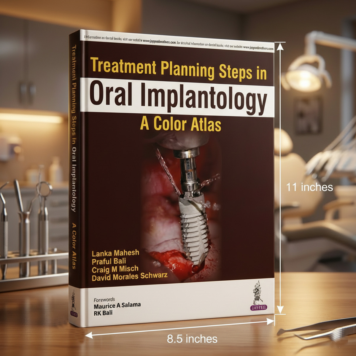 Jaypee Medical Treatment Planning Steps in Oral Implantology: A Color Atlas (ISBN - 700592)