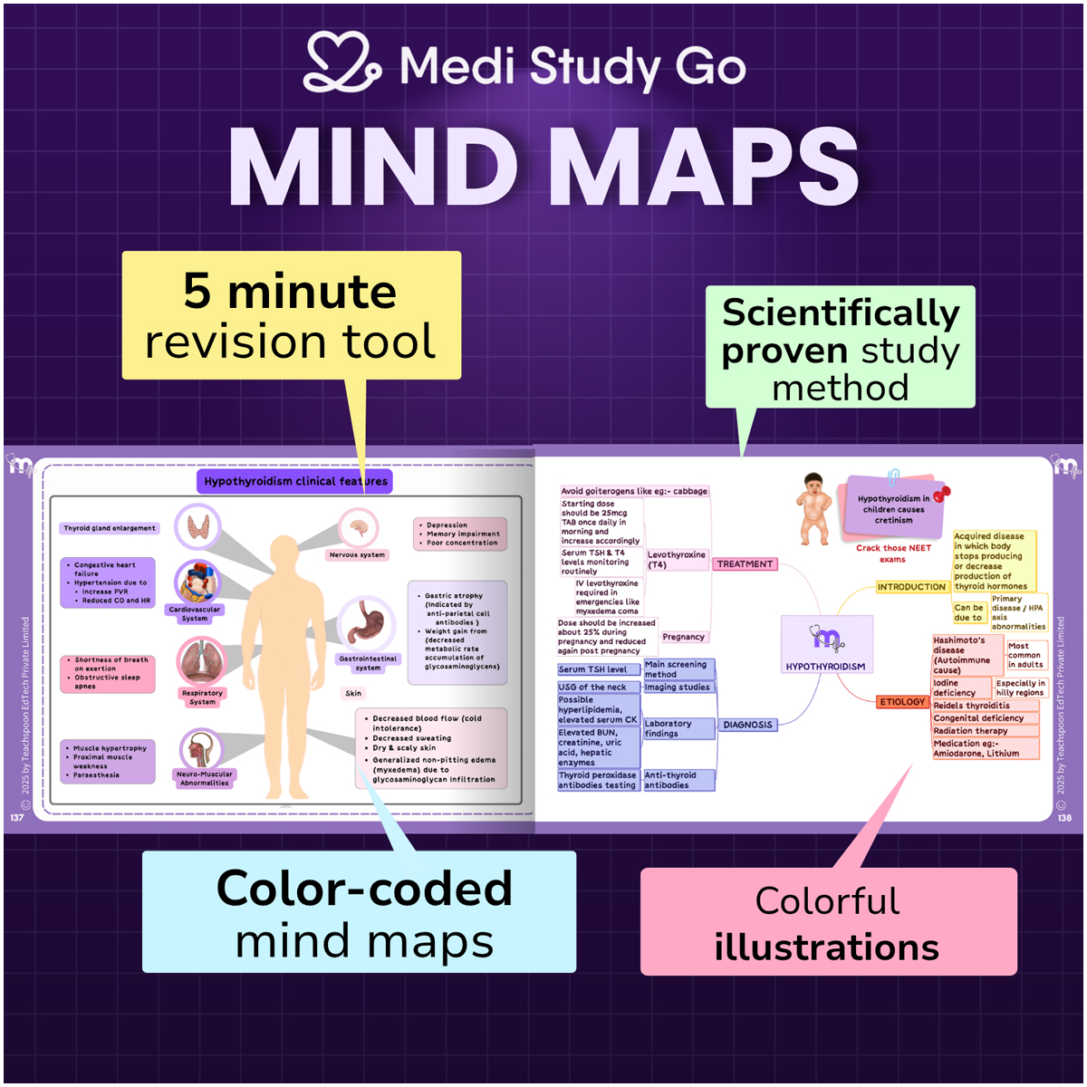 Medi Study Go General Medicine Mind Maps (ISBN: 252606)