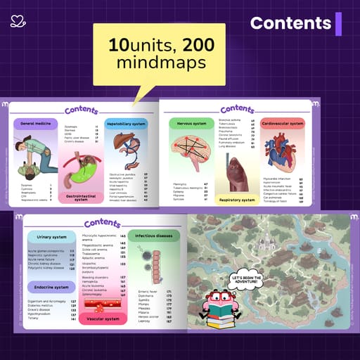 Medi Study Go General Medicine Mind Maps (ISBN: 252606)