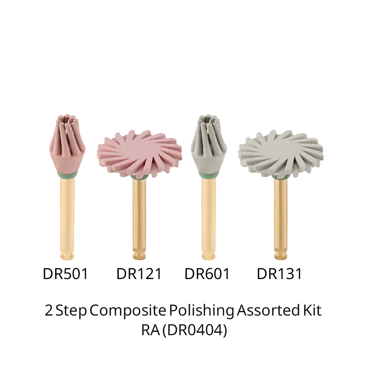 Youdent 2 Step Composite Polishing Assorted Kit RA