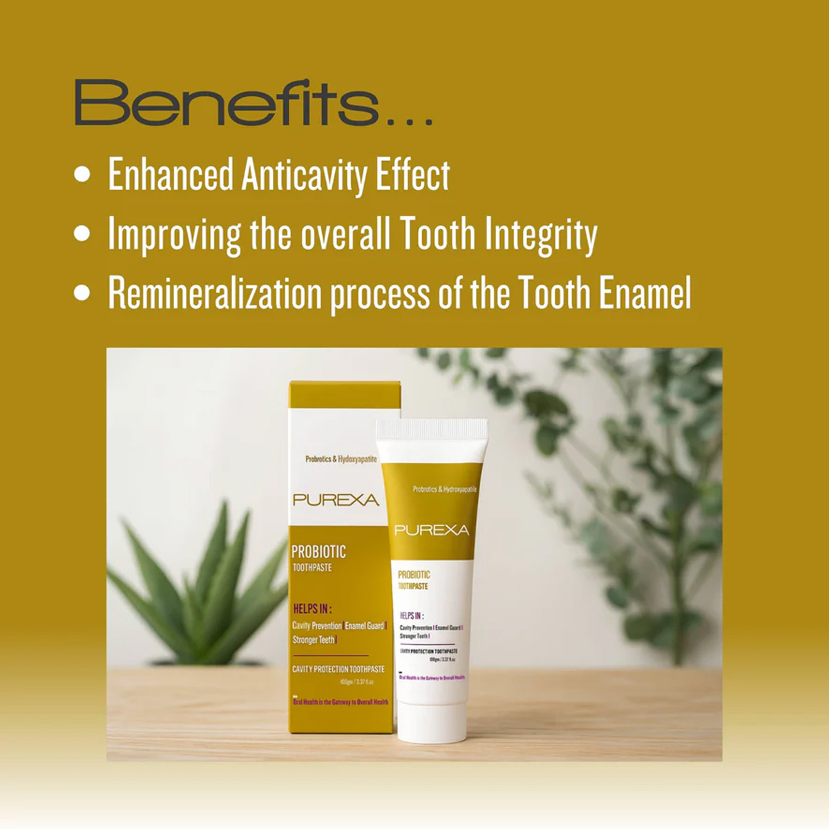 Purexa Probiotic Toothpaste (Pack Of 10)