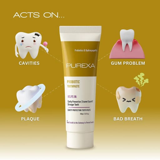 Purexa Probiotic Toothpaste (Pack Of 10)