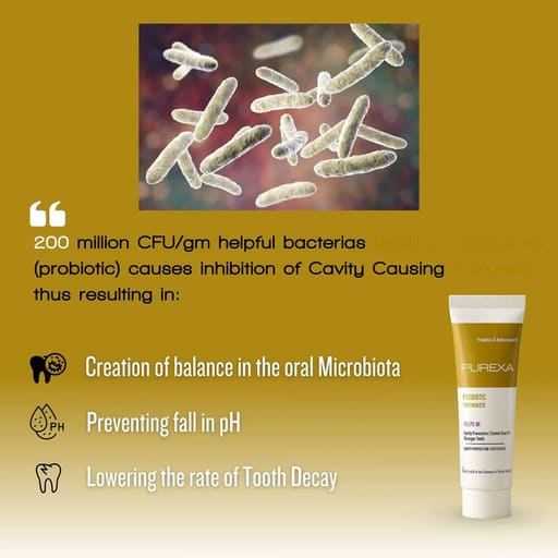 Purexa Probiotic Toothpaste (Pack Of 10)