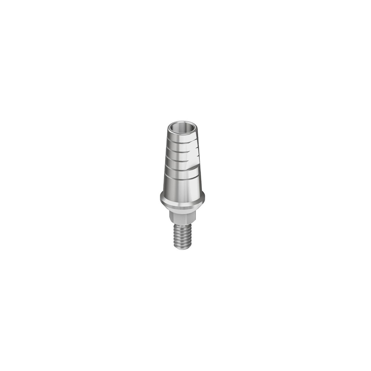 Dentaltech Straight Abutment RS ∅5.0mm X G/H1.0mm X 7.0mm - Adin | Noris | MIS | AB Dental Compatible (RS3801)