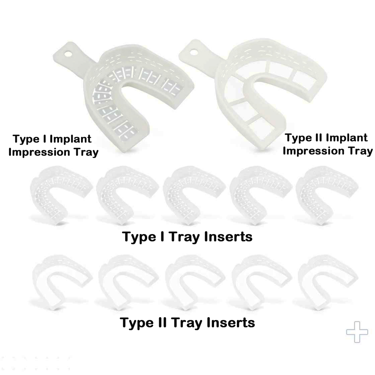 Cotisen Implant Impression Tray Insert Refills