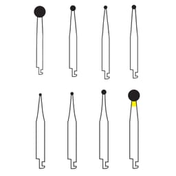 Pivo Ball Round Contra-angle Diamond Bur CA - BR (Pack Of 5) - 4