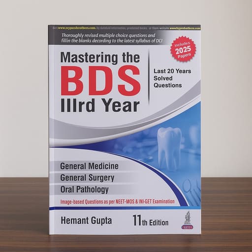 Jaypee Medical Mastering the BDS IIIrd Year 11th Edition (ISBN - 164939)