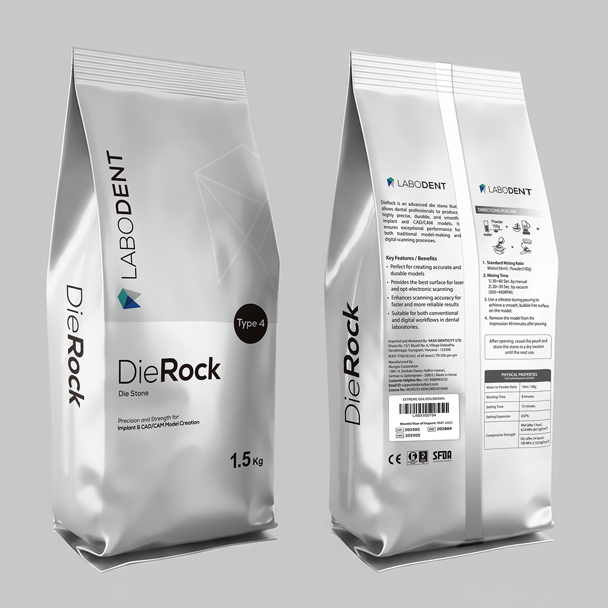 Labodent DieRock Die Stone Type 4