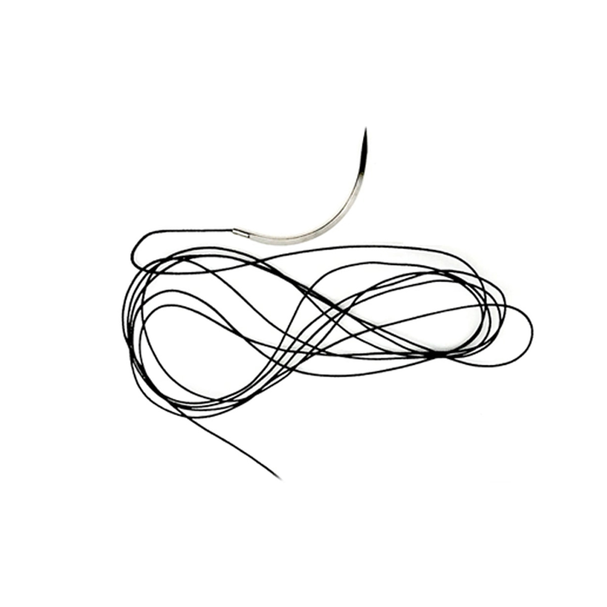 Meril Filasilk Black Braided Silk Suture Reel #3-0 (SLK30 822R) - 25Mtr