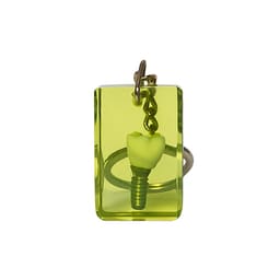 iDENTical Square Resin Block Keychain With Implant Model - Light Green (3023)