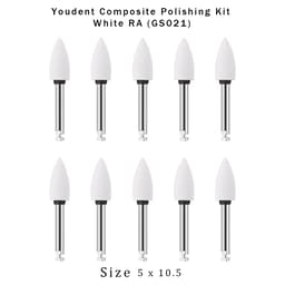 Youdent Composite Polishing Kit White RA (Pack of 10) - 7
