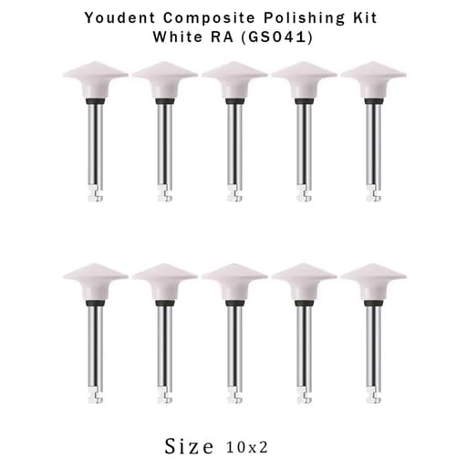 Youdent Composite Polishing Kit White RA (Pack of 10)