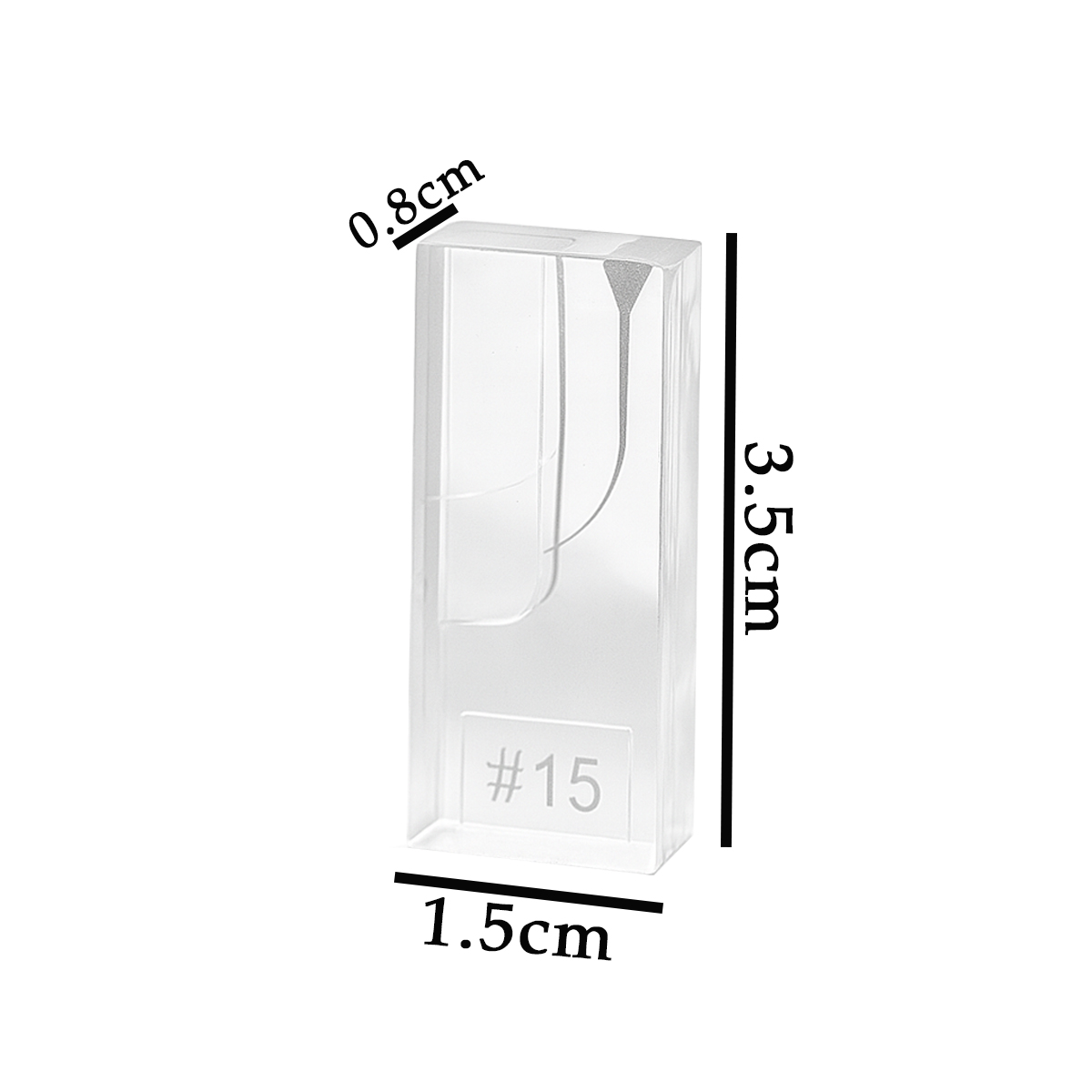 iDENTical Endo Training Block With Scale For Root Canal Practice M8001-3