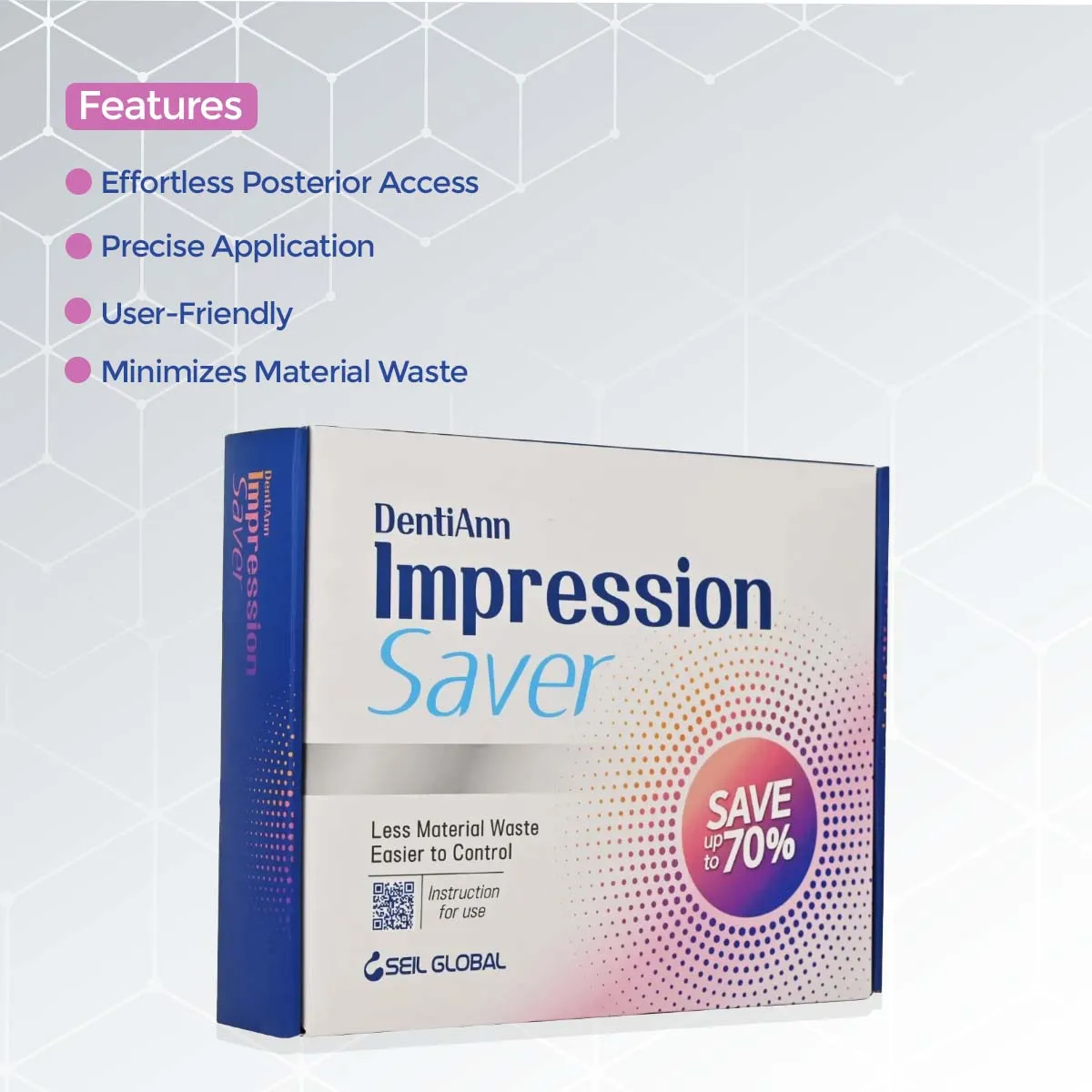 Seil Global Impression Saver Syringe & Dispensing Gun Combo