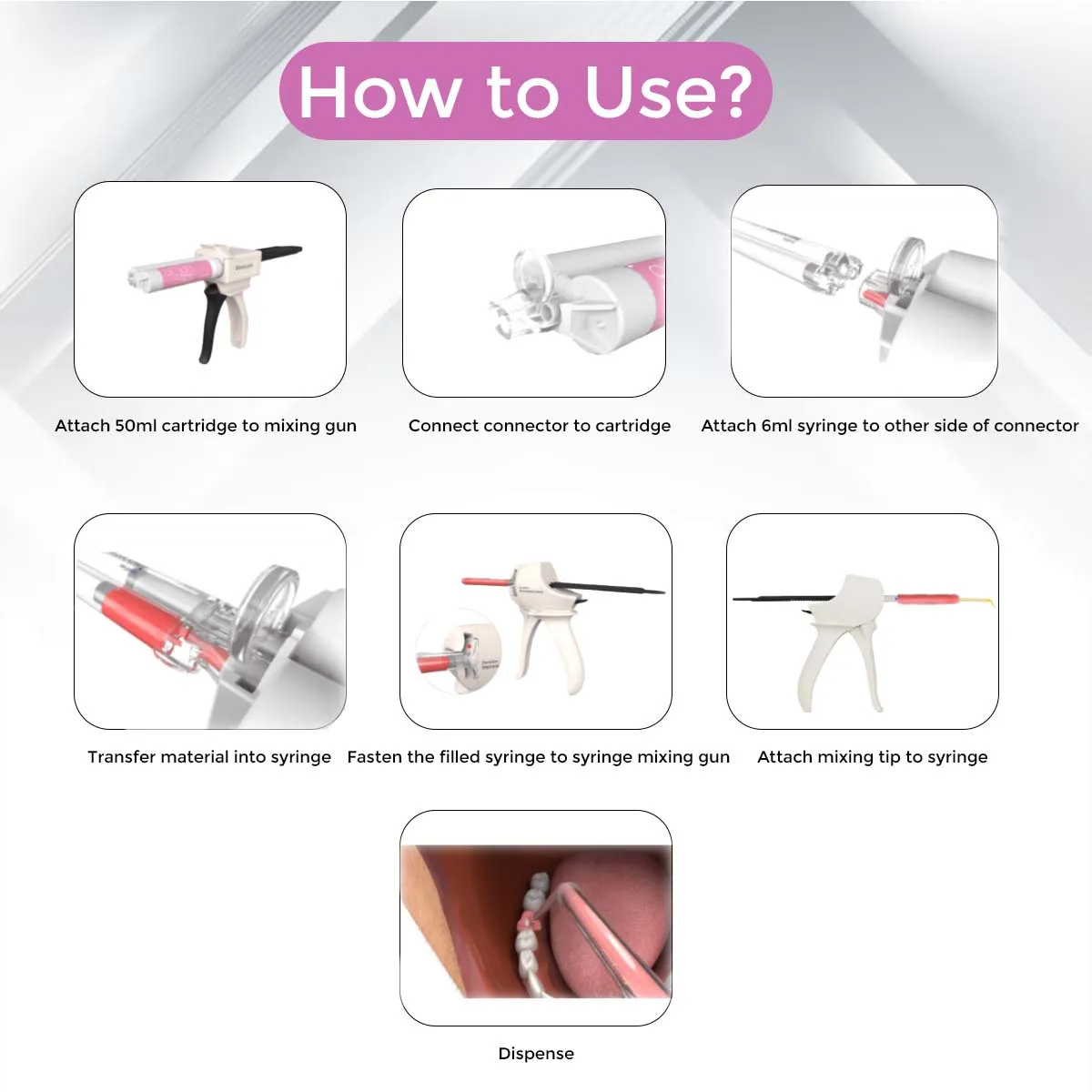 Seil Global Impression Saver Dispensing Gun & Tips Combo