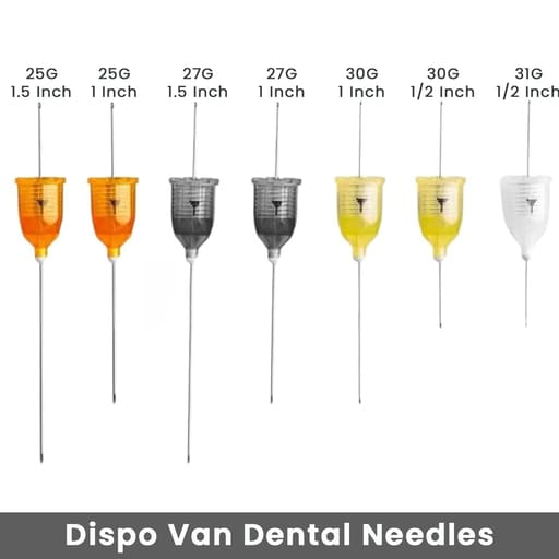 HMD Dispo Van Dental Needles (Pack Of 50)