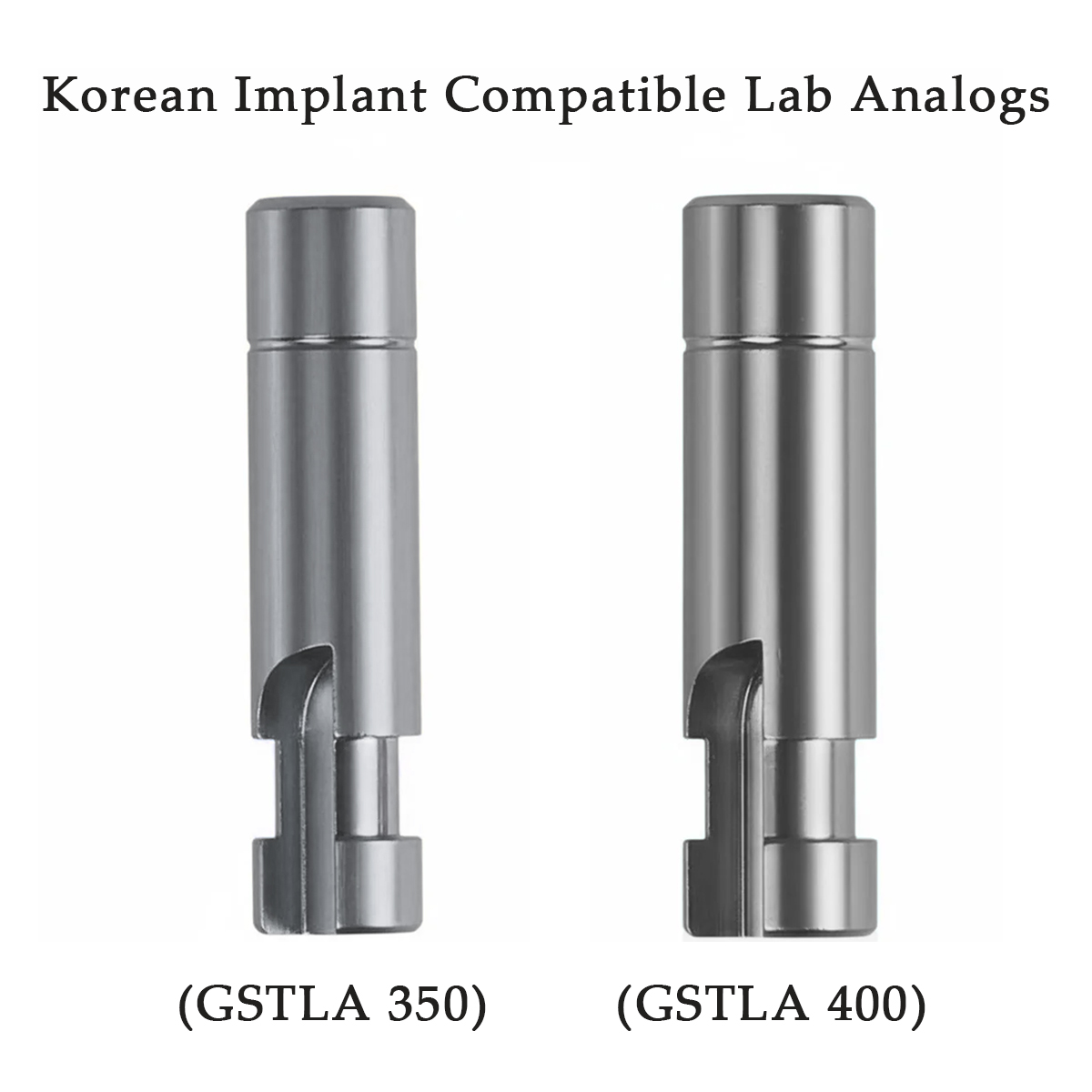 Dentaltech Implant Lab Analogs - Osstem | Dentium | DIO | Cowellmedi | Neobiotech | Dentis Compatible