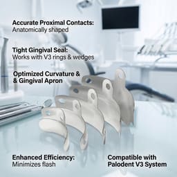 Dentsply Palodent V3 Matrices Refills (Pack Of 50) - 6