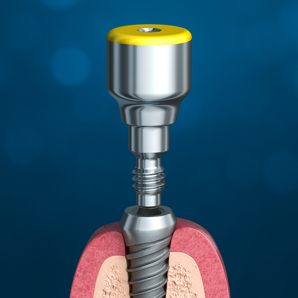 Dentaltech Healing Abutments - Nobel Biocare RP Implant Compatible
