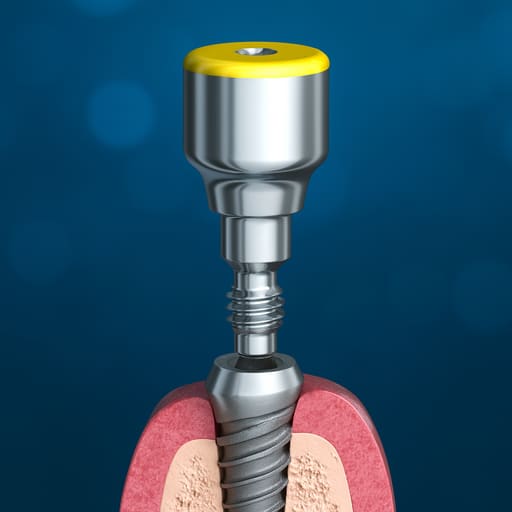 Dentaltech Healing Abutments - Nobel Biocare RP Implant Compatible