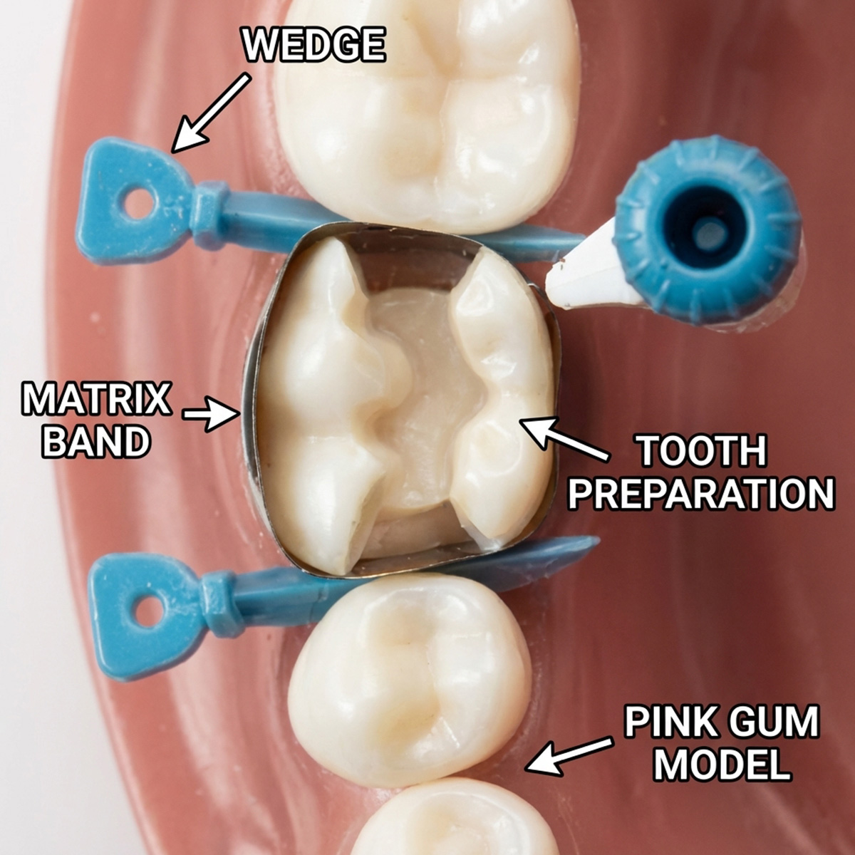 Dentsply Palodent V3 Wedges Refills (Pack Of 100)