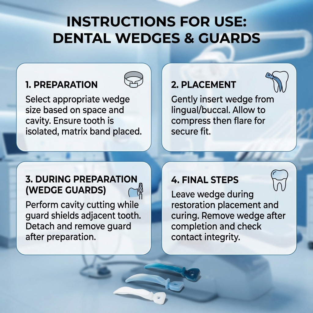 Dentsply Palodent V3 Wedges Refills (Pack Of 100)