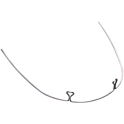 OSL Stainless Steel Keyhole Loop Archwire Upper 0.017X0.025 - 42mm (Pack Of 10)