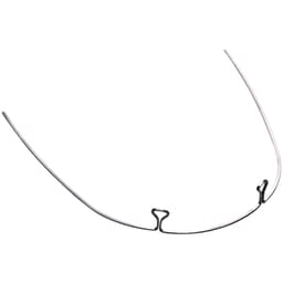 OSL Stainless Steel Keyhole Loop Archwire Upper 0.017X0.025 - 36mm (Pack Of 10)