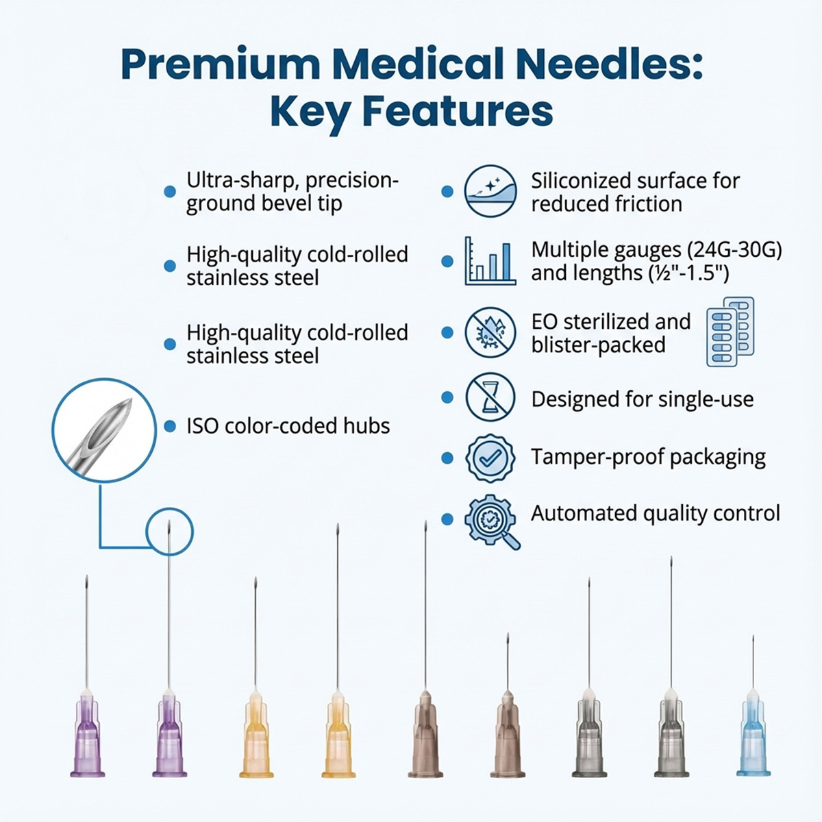 HMD Dispo Van Disposable Needles (Pack Of 100)