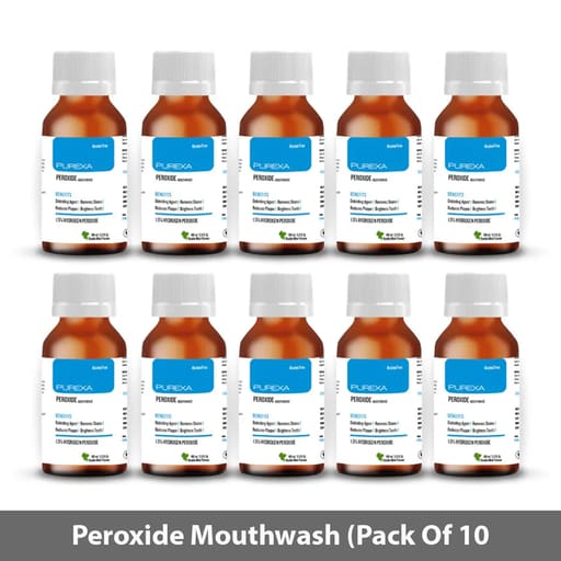 Purexa Peroxide Mouthwash (Pack Of 10)