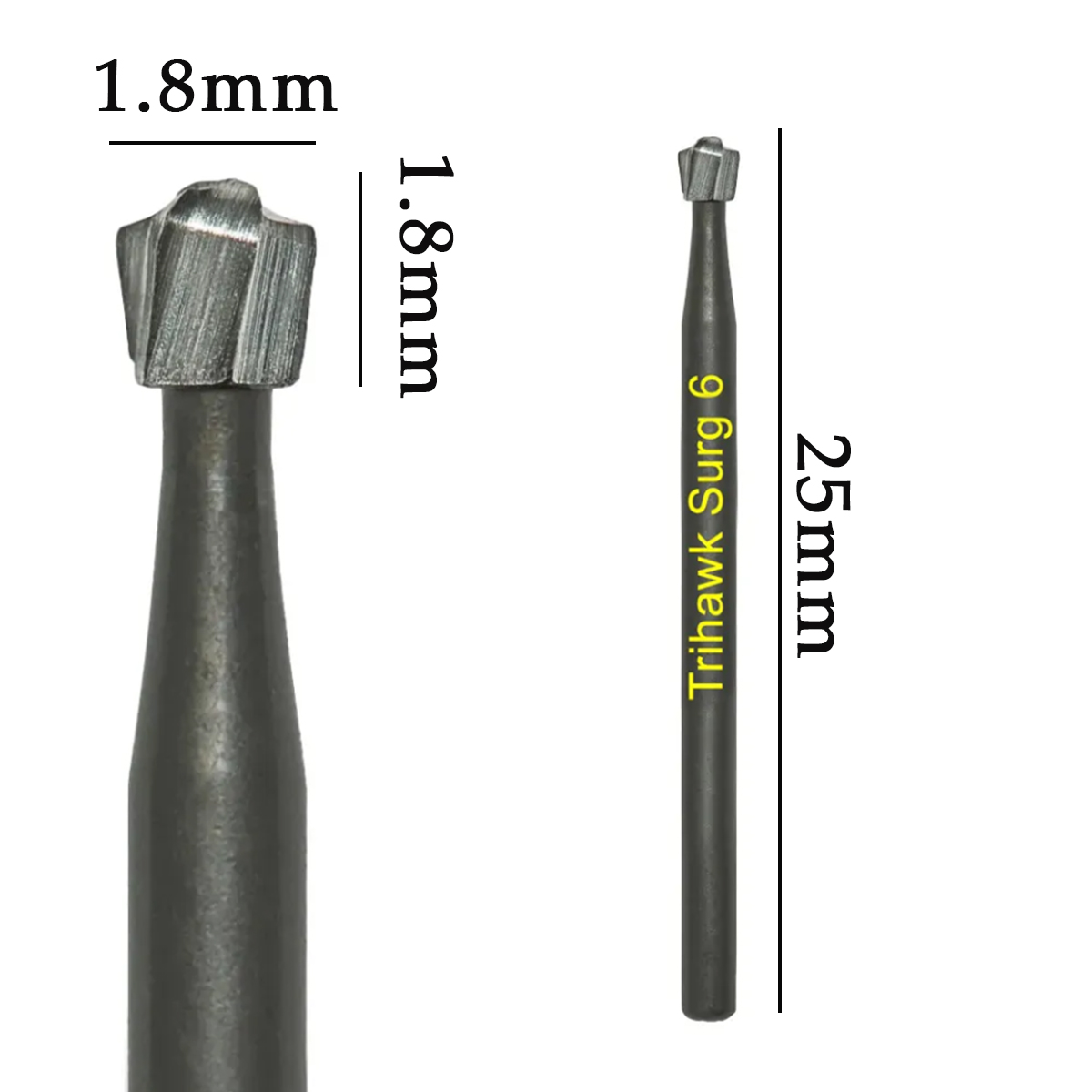 TriHawk Surgical FG Airotor Burs