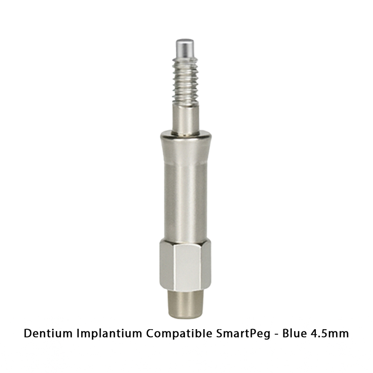 DentalPlant Dentium Implantium Compatible SmartPeg - Blue 4.5mm