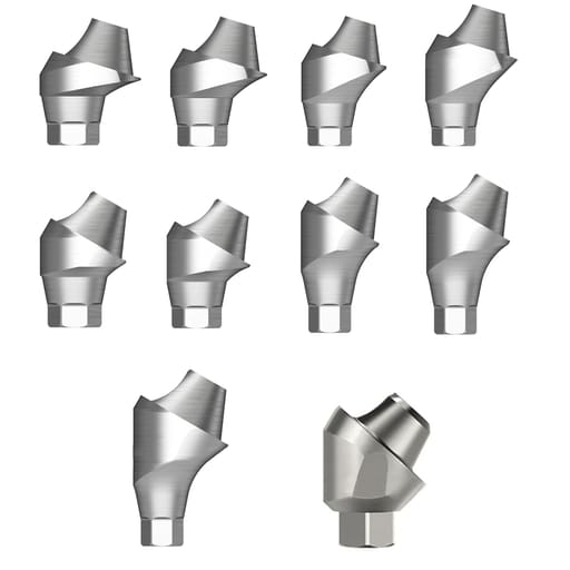 Dentaltech Multi Unit Angular Abutments Regular - Osstem | Dentium | DIO | Cowellmedi | Neobiotech | Dentis Compatible