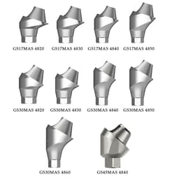 Dentaltech Multi Unit Angular Abutments Regular - Osstem | Dentium | DIO | Cowellmedi | Neobiotech | Dentis Compatible - 1