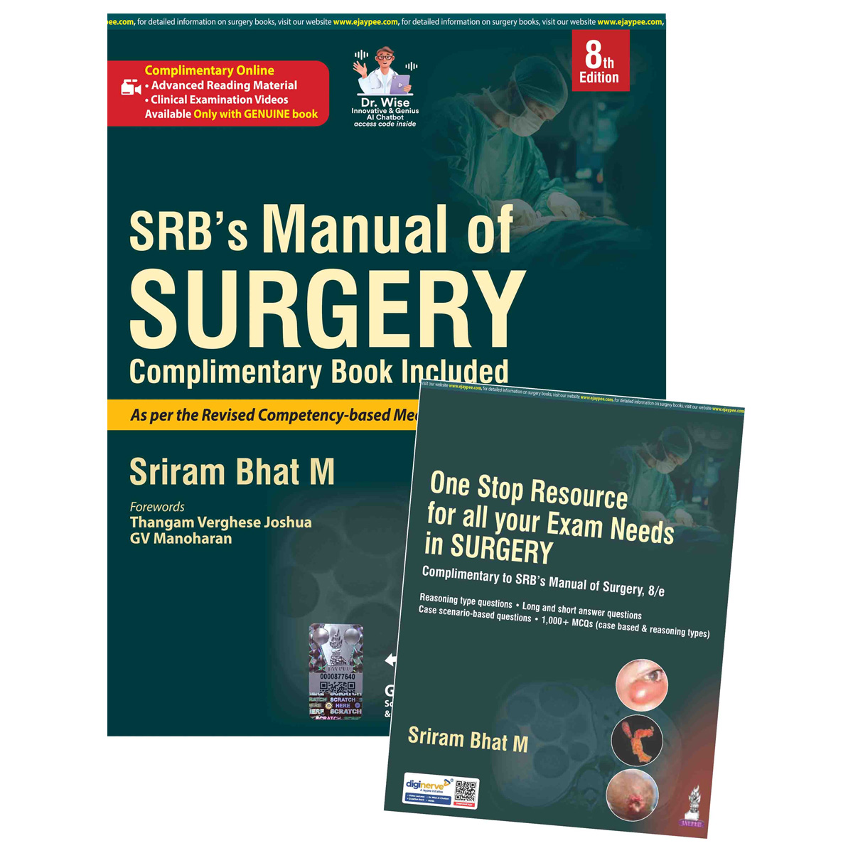 Jaypee Medical SRB's Manual Of Surgery (ISBN - 160375) | Sriram Bhat AM (ISBN - 160375)