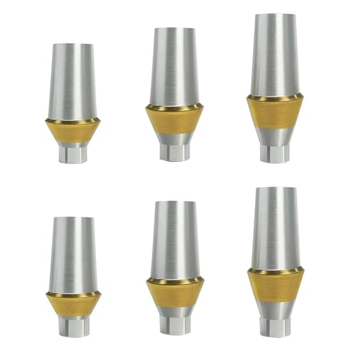 Dentaltech Straight Abutments Regular - Osstem | Dentium | DIO | Cowellmedi | Neobiotech | Dentis Compatible