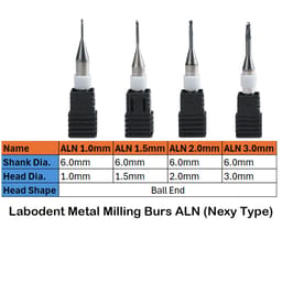 Labodent Metal Milling Burs ALN (Nexy Type) - 3