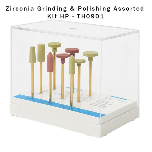 Youdent Zirconia Grinding & Polishing Assorted Kit HP