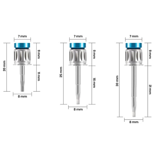 Dentaltech Prosthetic Hex Driver - Adin | Alpha-Bio Tec | Dentium | Dentis | MIS | Biohorizons | Cortex Compatible