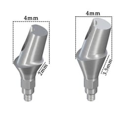 Dentaltech 15° Angular Abutments - Straumann RC Implant Compatible - 6