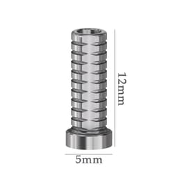 Dentaltech Universal Multi Unit Temporary Cylinder - Osstem | Noris | Adin | Straumann | Nobel Biocare | Neodent | ICX Medentis Compatible (FHTJD) - 4